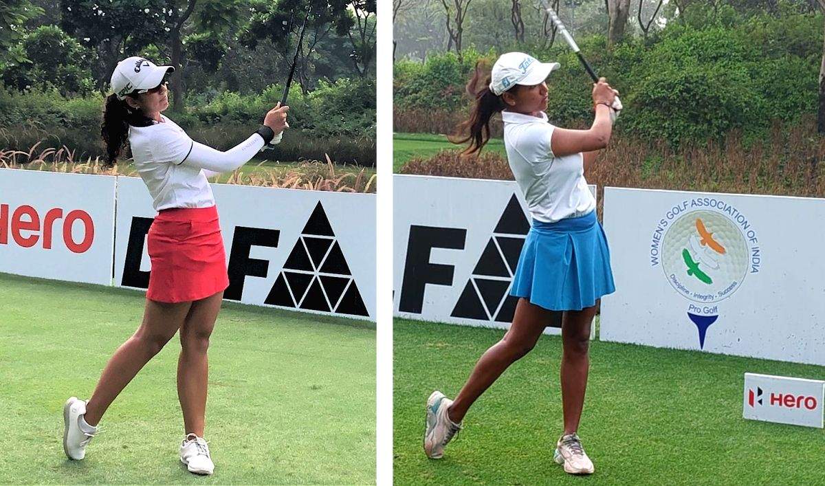 Gaurika, Rhea share lead after first round in seventh leg of WPGT - Vimarsana News