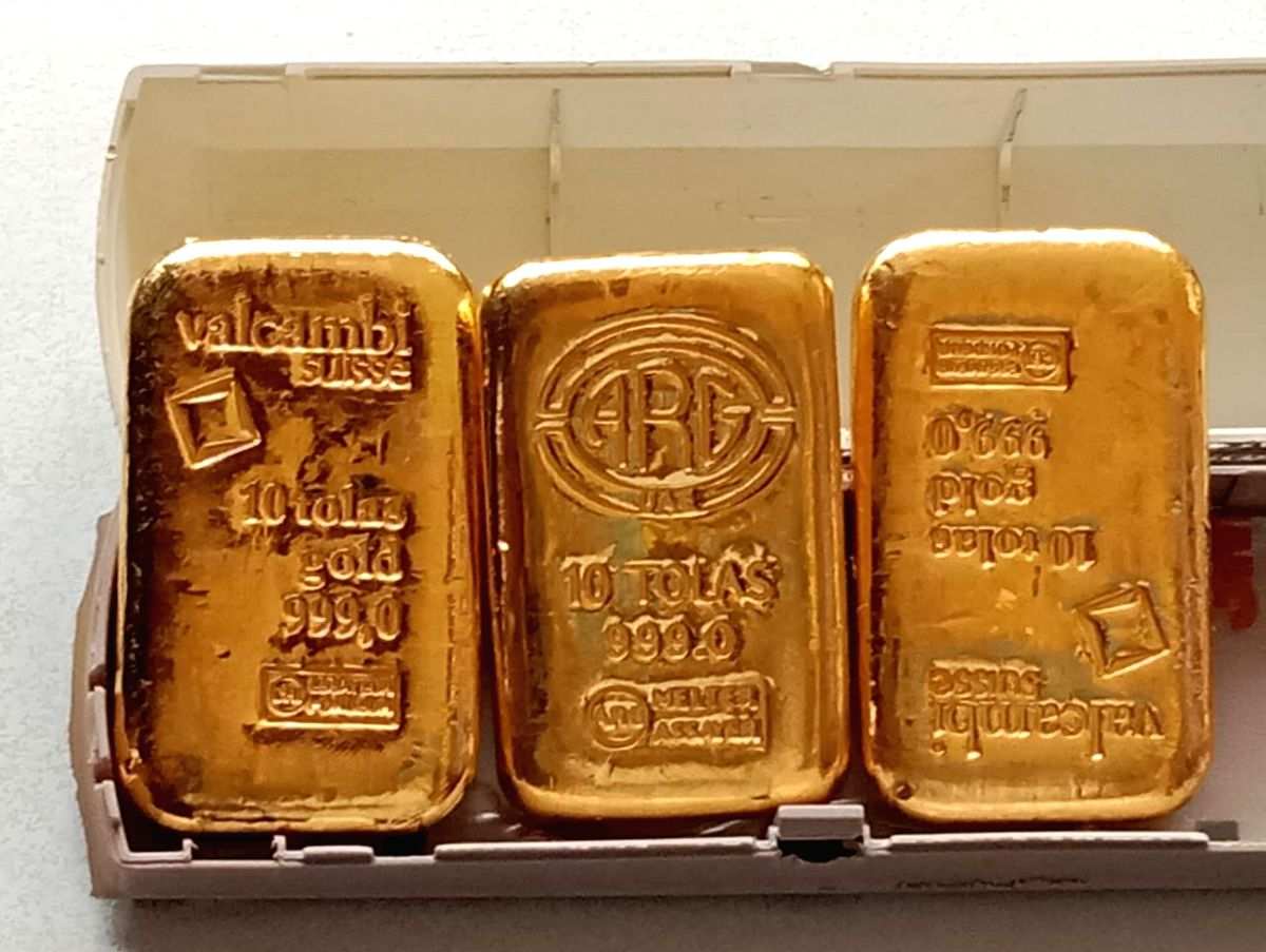 Gold bars worth $2.33 mn seized at Dhaka airport - Vimarsana News