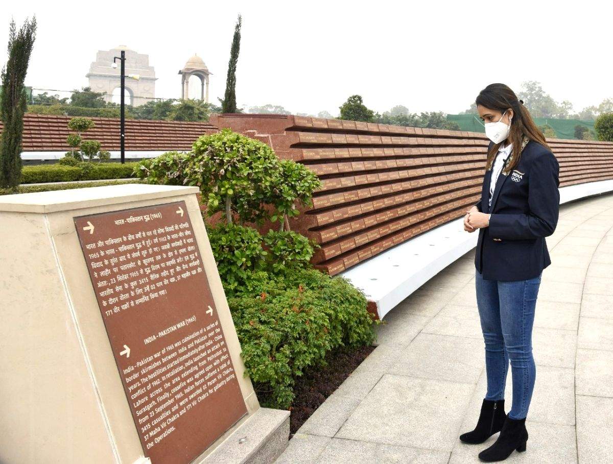 'Gratitude and pride': TT star Manika Batra visits National War Memorial - Vimarsana News