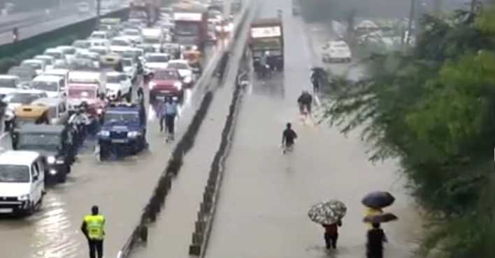 Gurugram: Underpasses, subways closed for NMT amid heavy downpour - Vimarsana News