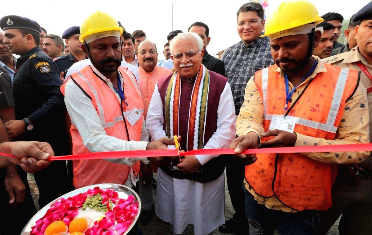 Haryana CM inaugurates road projects worth Rs 141 crore - Vimarsana News