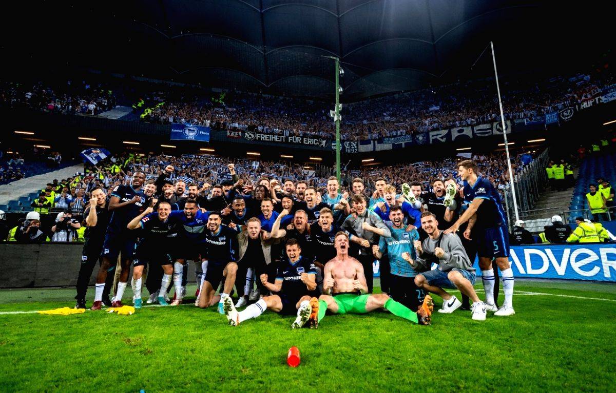 Hertha beat Hamburg in playoffs to retain Bundesliga status - Vimarsana News