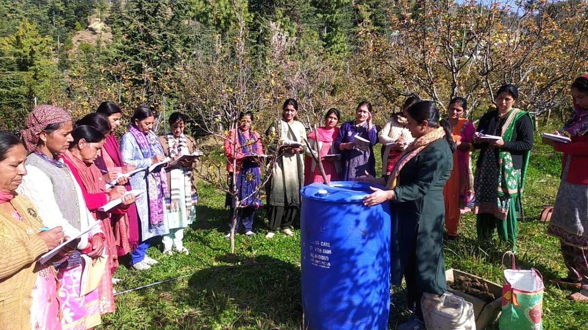 Himachal 'Krishi Sakhis' now advocate natural farming - Vimarsana News