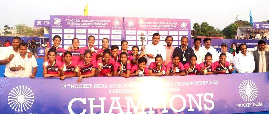 Hockey India Senior Women National: MP beat Maharashtra to win title - Vimarsana News