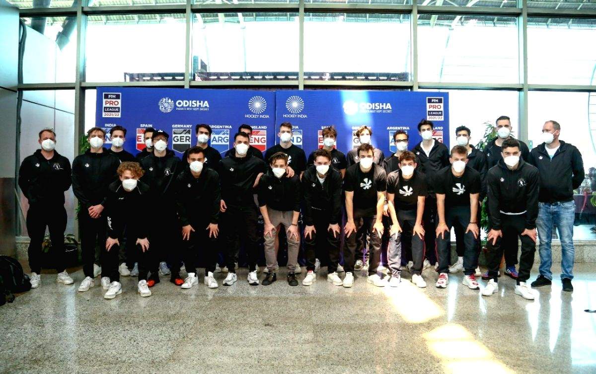 Hockey Pro League: Germany men's team arrives in Bhubaneswar for matches against India - Vimarsana News