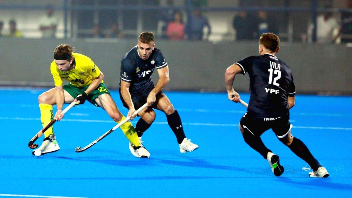 Hockey World Cup: Australia score late goal to secure 3-3 draw with Argentina - Vimarsana News