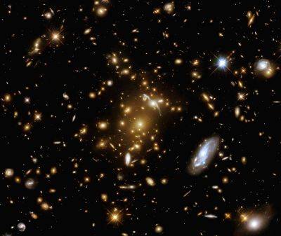 Hubble telescope images light-bending galaxy cluster - Vimarsana News