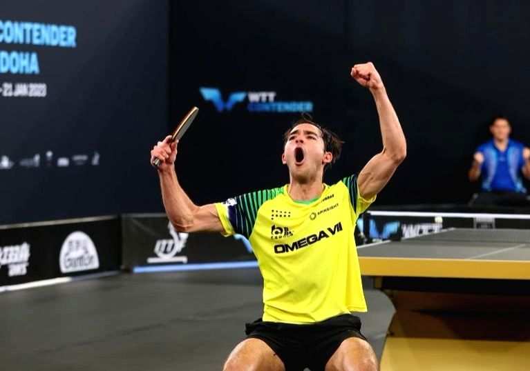 Hugo Calderano bags men's singles crown; China win four titles at WTT Contender Doha - Vimarsana News