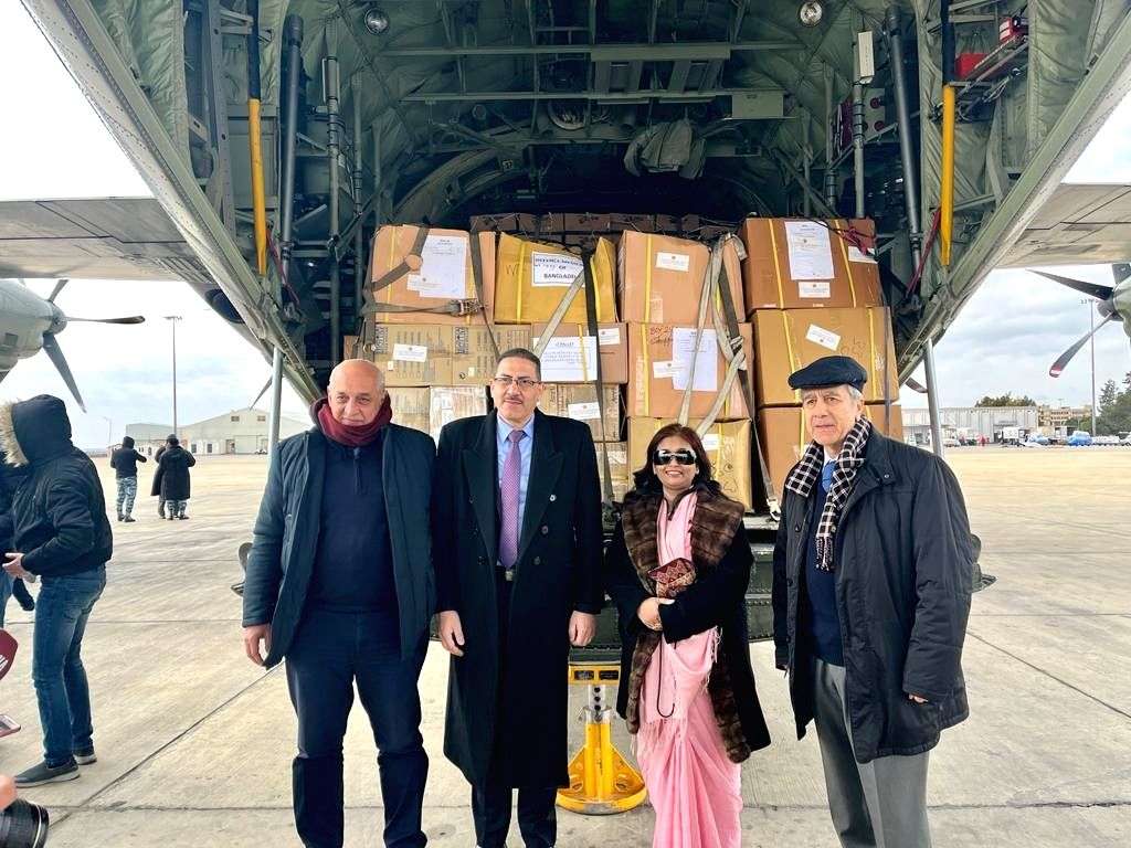 Bangladesh sends relief package to earthquake-hit Syria - Vimarsana News