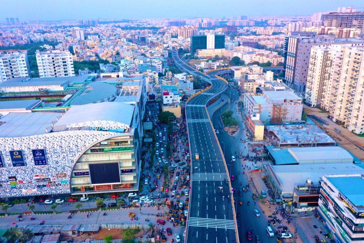 New Year gift: Another flyover thrown open in Hyderabad's IT corridor - Vimarsana News