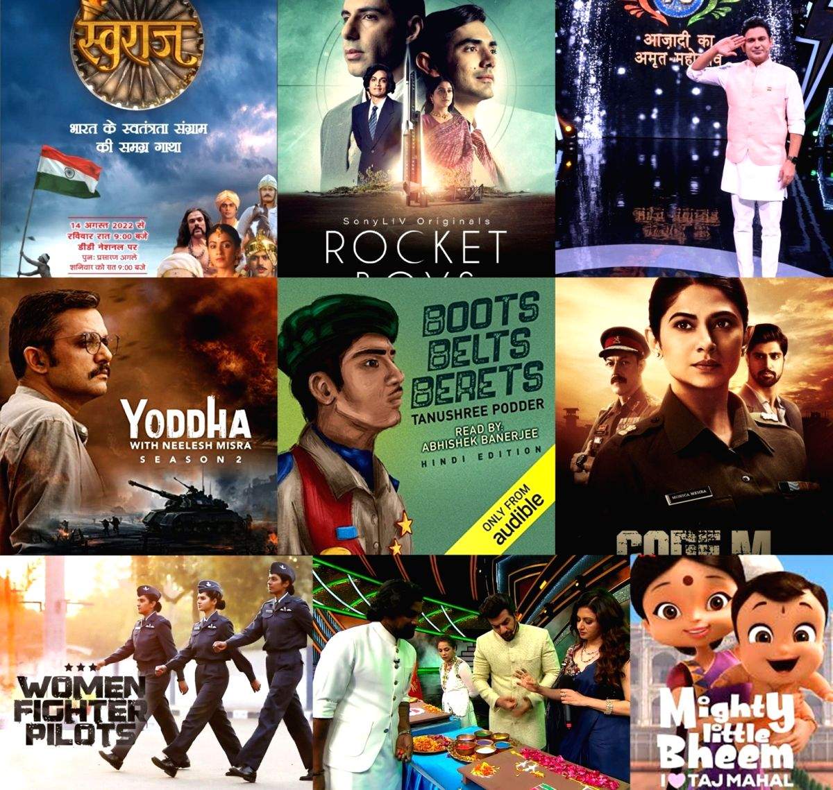 I-Day special: From TV serials and web series to audio shows, here's all that you can watch and listen to - Vimarsana News