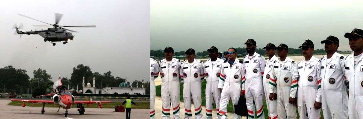 IAF conducts air show at Air Force Station in Jammu - Vimarsana News