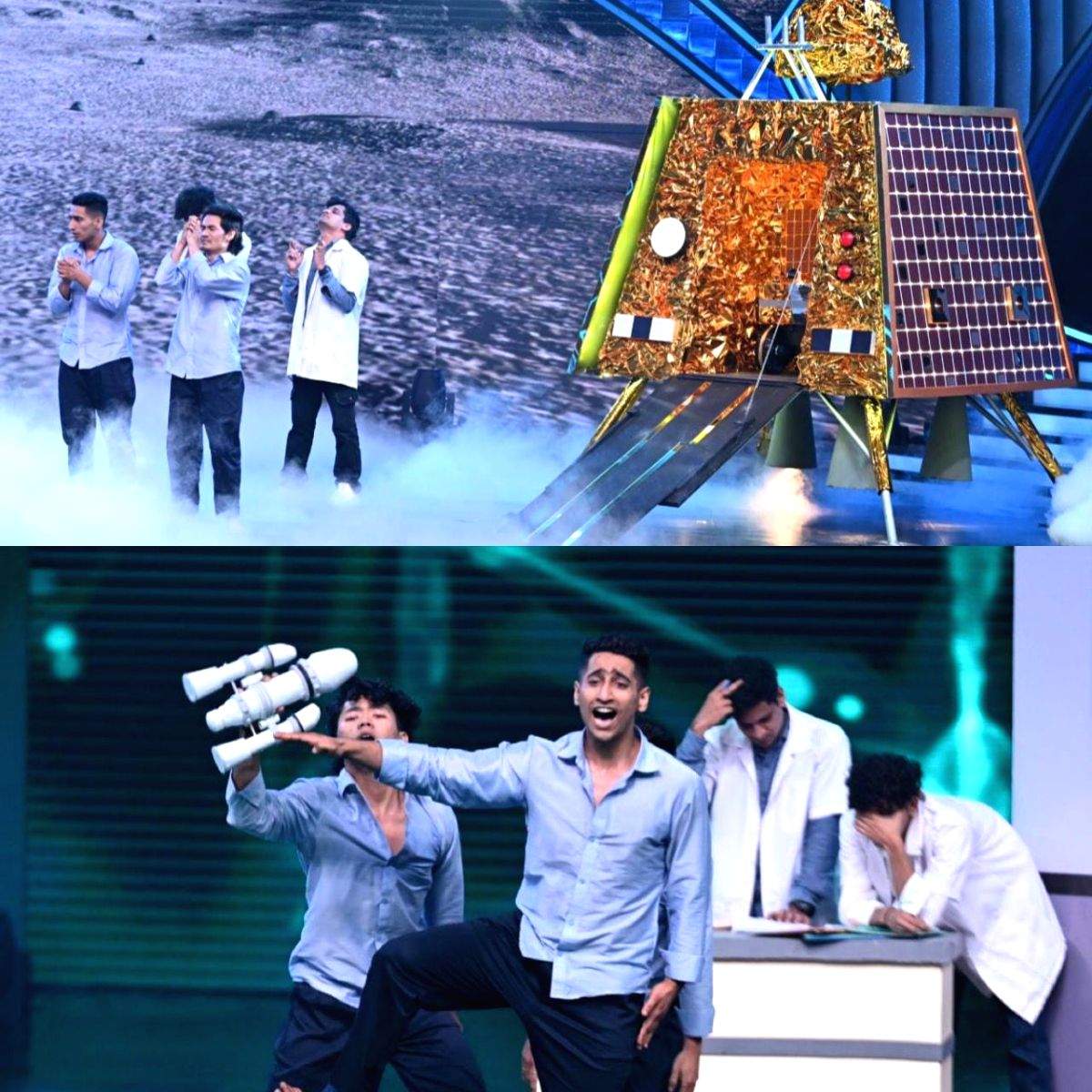 'IBD 3': Moushumi Chatterjee shares her joy as contestants pay tribute to 'Chandrayaan 3' - Vimarsana News