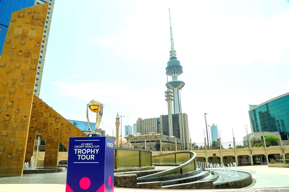 ICC World Cup trophy tour lights up Kuwait and Bahrain - Vimarsana News