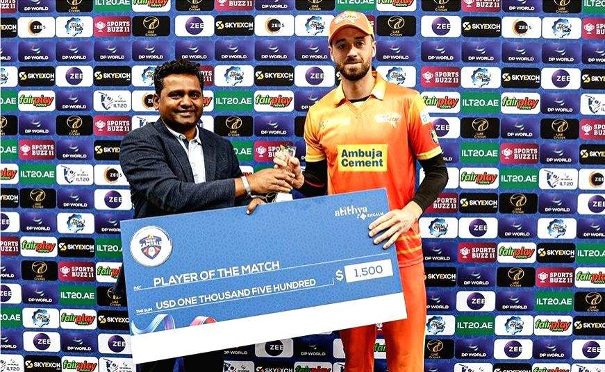 ILT20: Vince scores half-century as Gulf Giants beat Dubai Capitals by 6 wickets - Vimarsana News