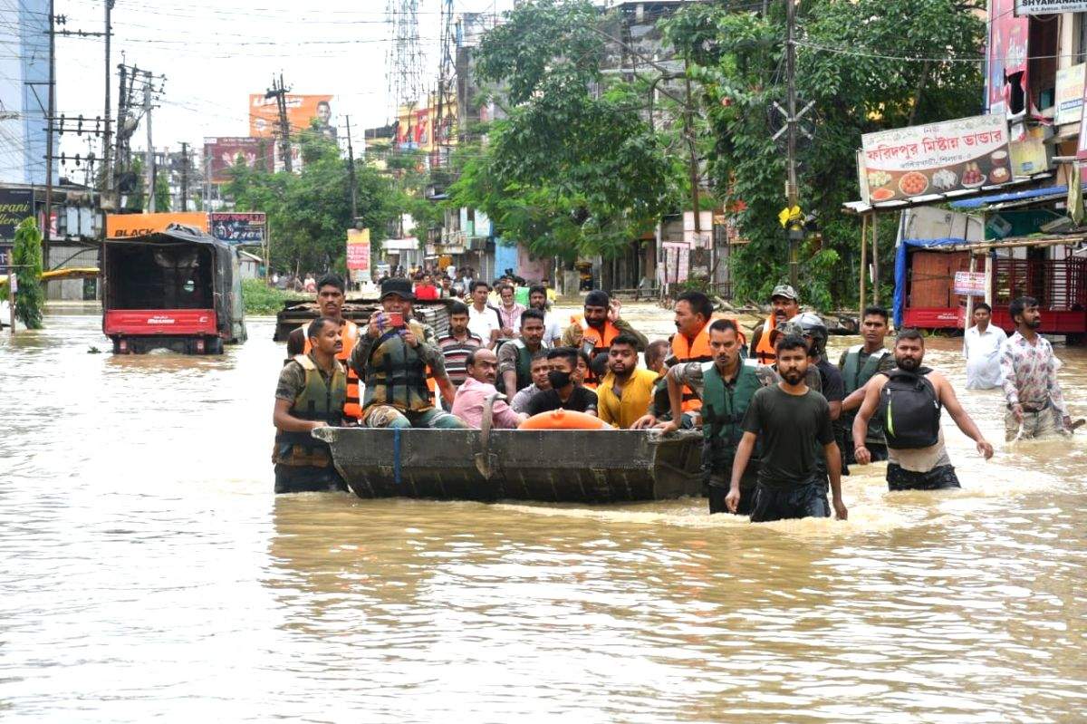 Assam flood: Centre, state working jointly to reduce people's miseries, says Modi - Vimarsana News