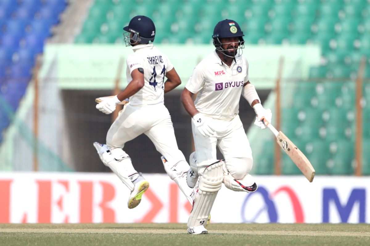 IND v BAN, 1st Test: Pujara, Iyer stitch unbeaten 62-run stand, take India to 174/4 - Vimarsana News