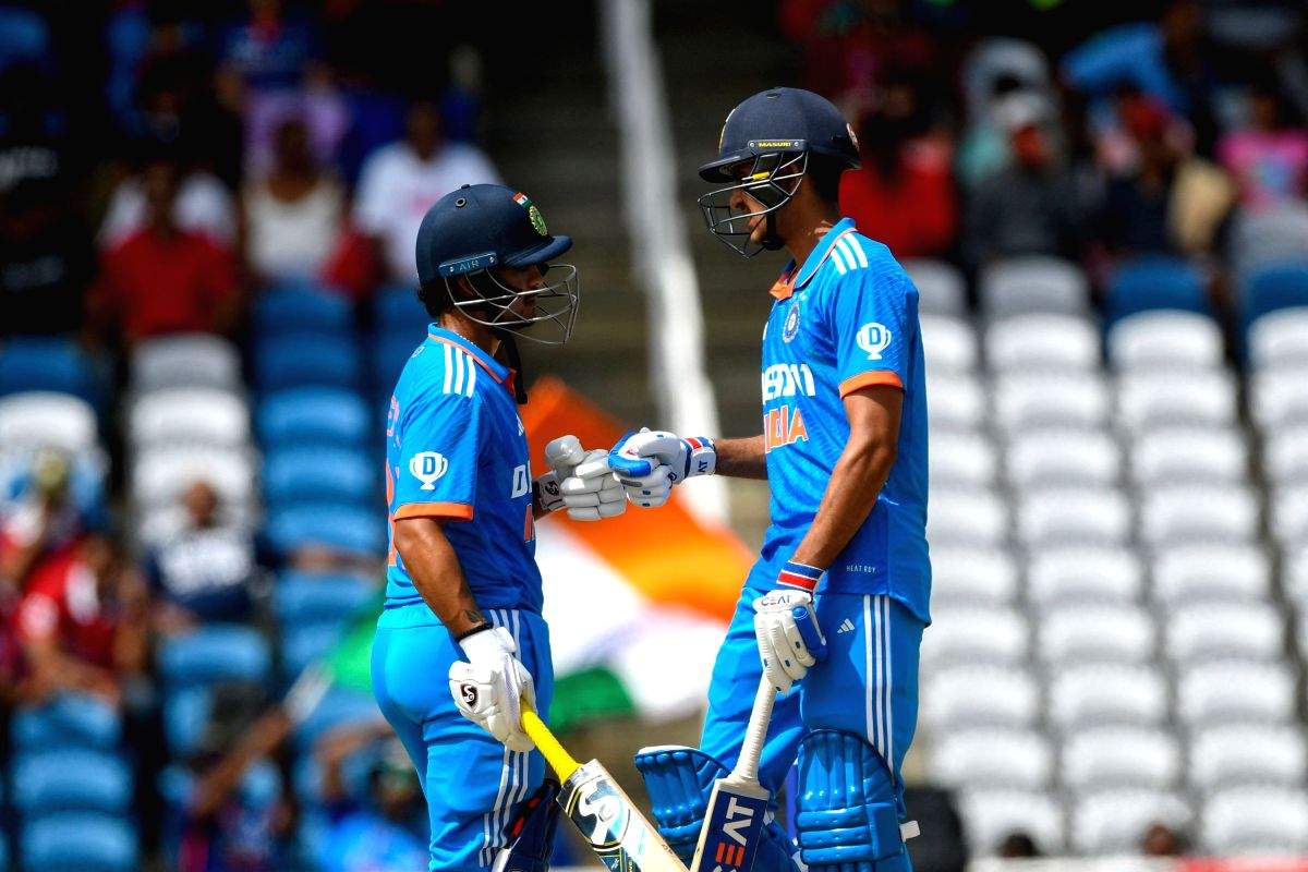 IND v WI, 3rd ODI: Kishan, Gill, Samson, Hardik fifties lift India to massive 351-5 against West Indies - Vimarsana News
