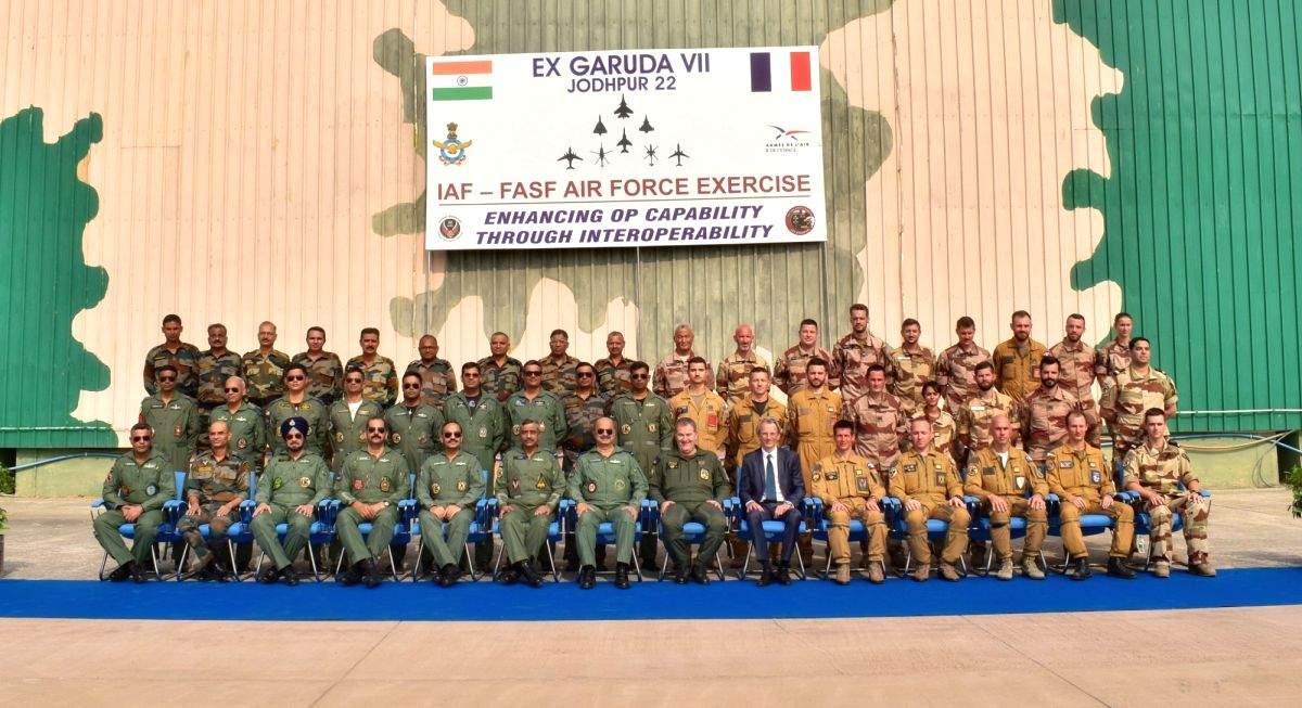 India-France air exercise Garuda-VII ends in Jodhpur - Vimarsana News