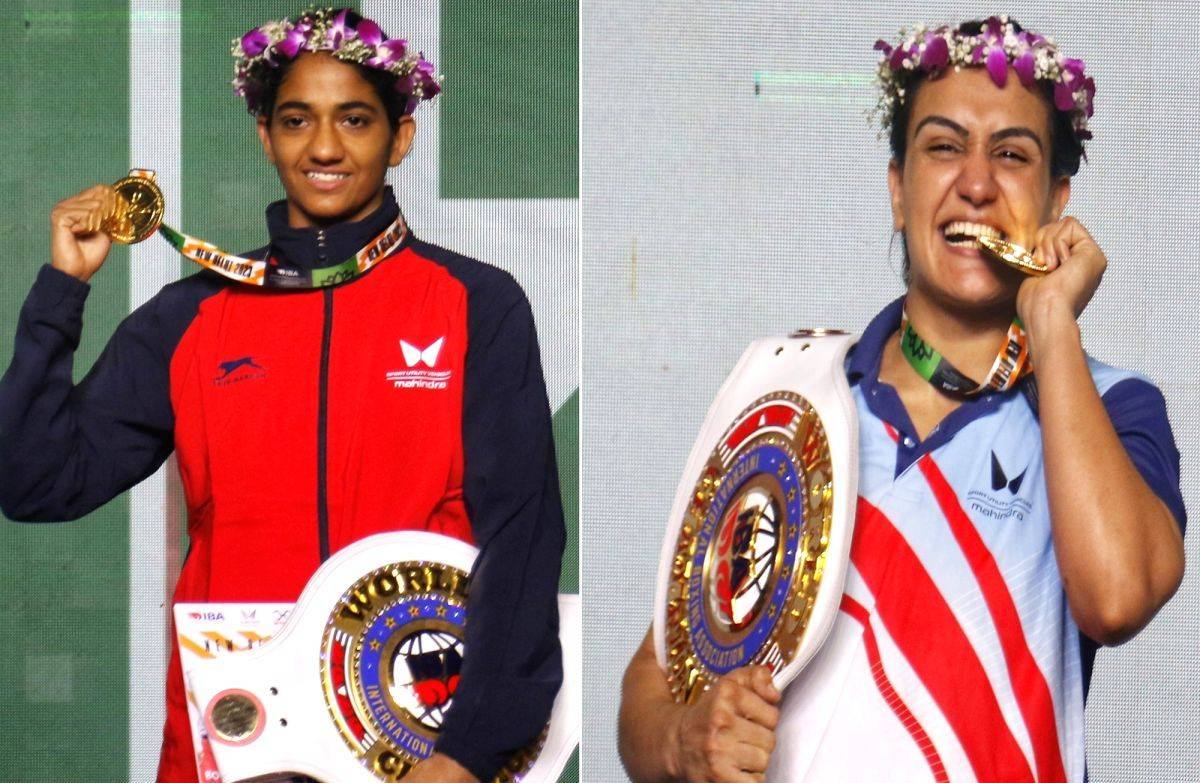 India's Nitu, Saweety strike historic gold at IBA Women's World Boxing Championships (Ld) - Vimarsana News