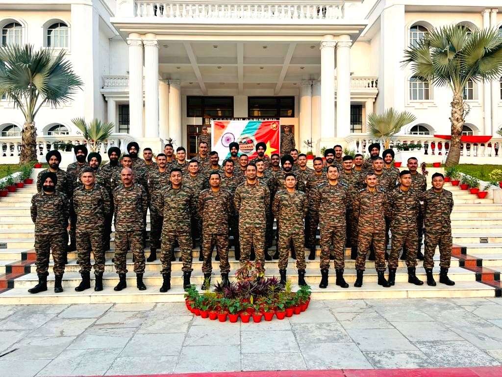 Indian armed forces contingent in Vietnam for joint military exercise - Vimarsana News