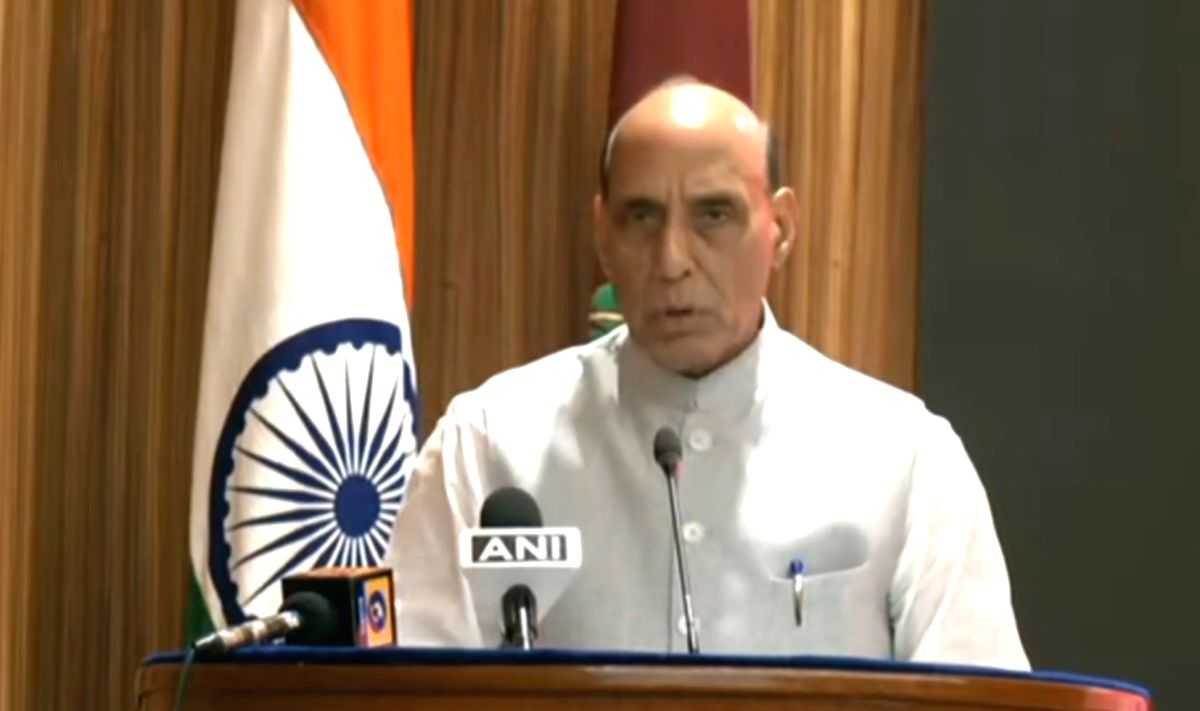 New India will give befitting reply to China, Pak if provoked: Rajnath - Vimarsana News