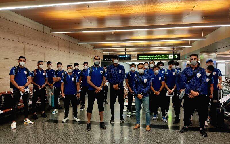 Indian football squad's 10-day quarantine waived off by Qatar - Vimarsana News