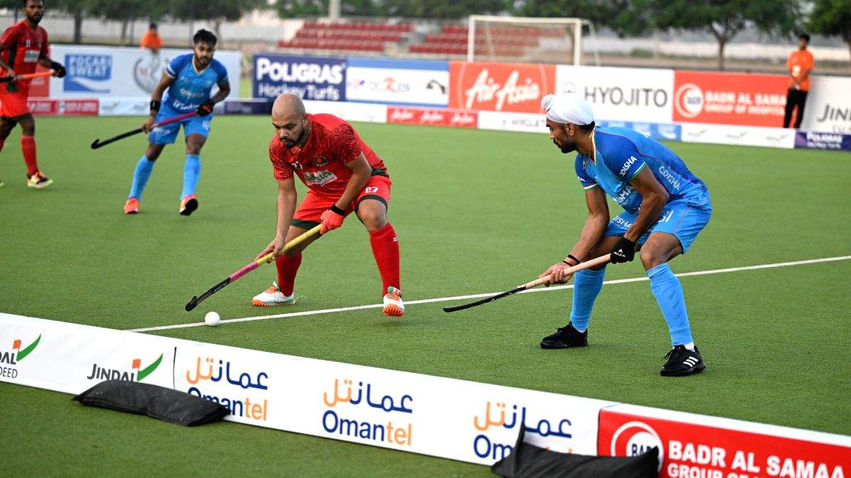 Indian men's team routs Bangladesh 15-1 in Asian Hockey 5s World Cup Qualifier - Vimarsana News