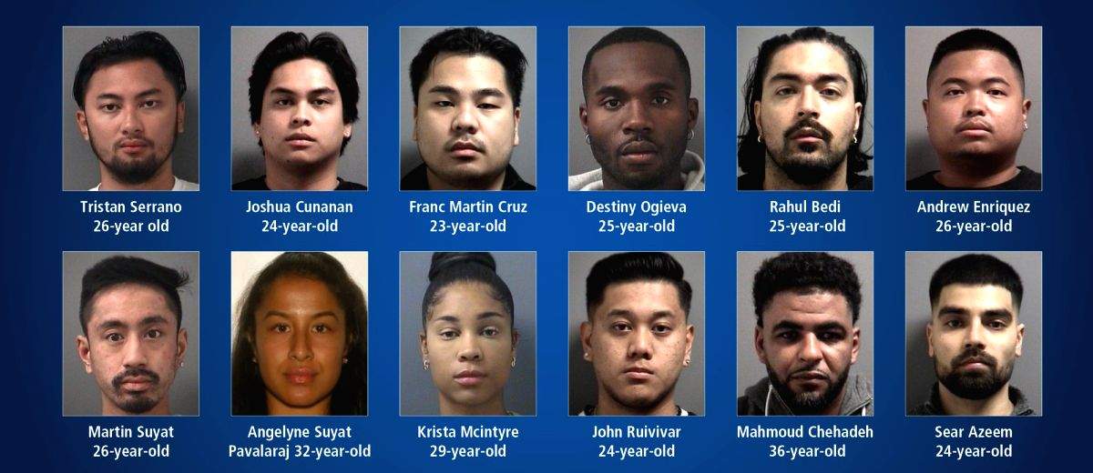 Indian-origin man among 12 arrested in Canada auto theft ring bust - Vimarsana News