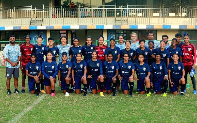 Indian Team reaches Mumbai for AFC Women's Asian Cup - Vimarsana News