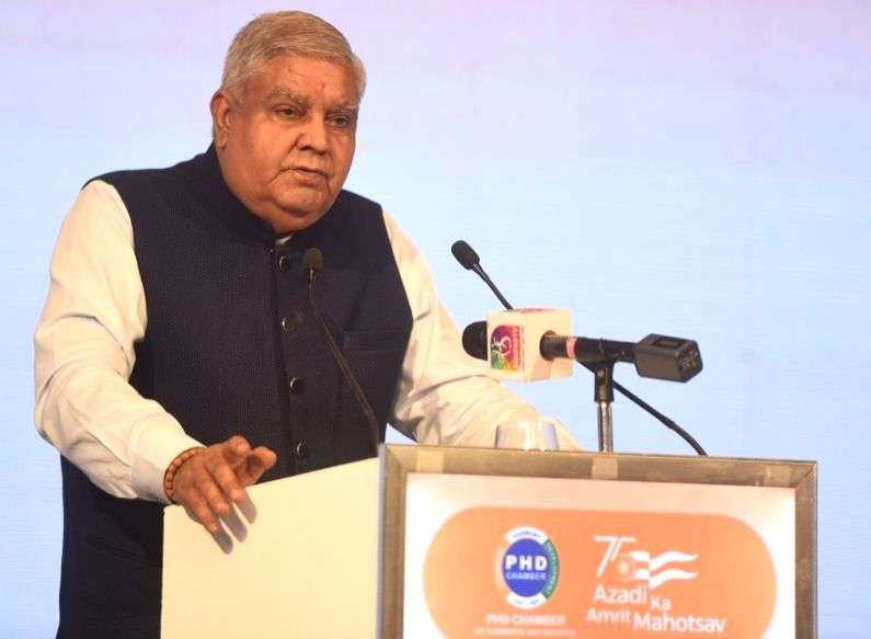 Industry alone can catalyse wholesome development of human resource: Dhankhar - Vimarsana News
