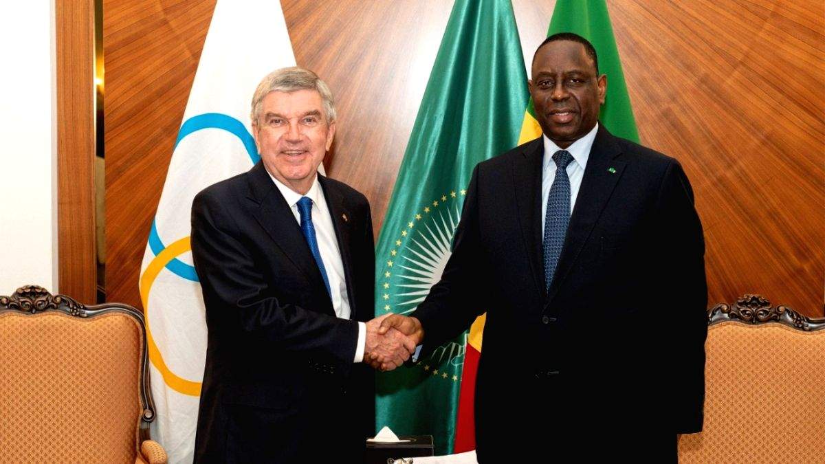 IOC president Bach visits Senegal for Dakar 2026 Youth Olympics - Vimarsana News