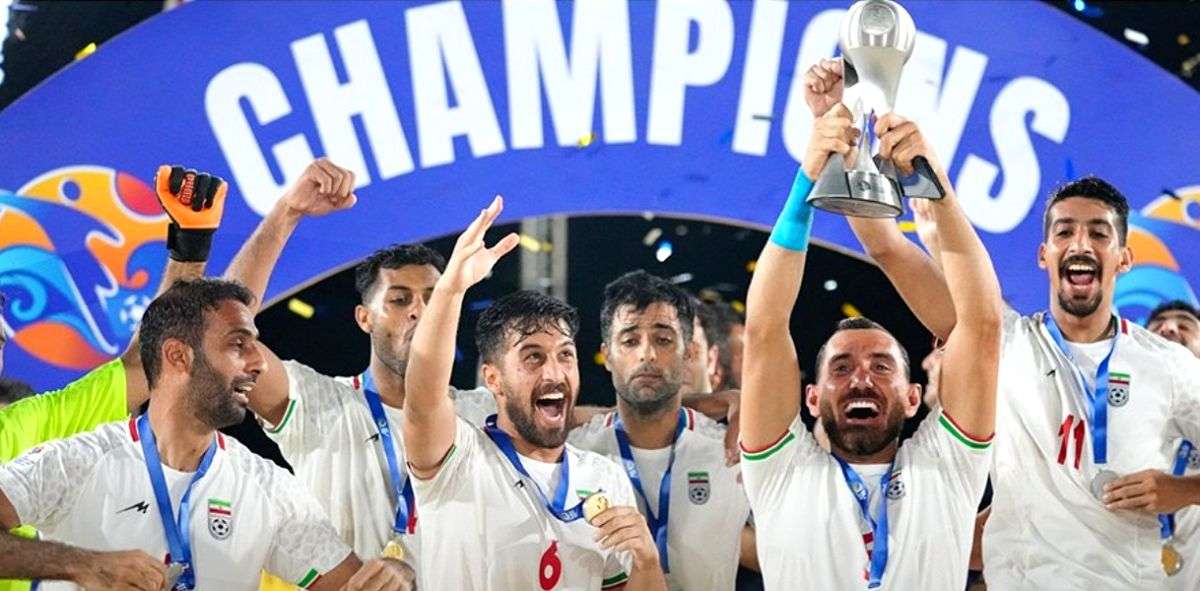 Iran thrash Japan in AFC Beach Soccer Asian Cup final - Vimarsana News