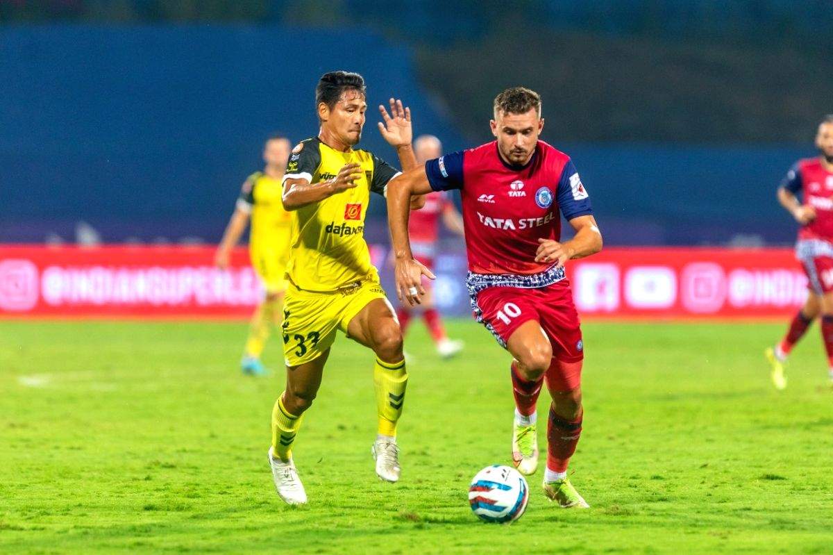 ISL 2021-22: Jamshedpur FC defeat Hyderabad FC, qualify for semis - Vimarsana News