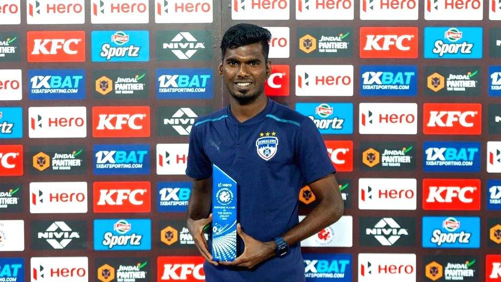 ISL 2022-23: Bengaluru FC's Sivasakthi wins Emerging Player of the Month award for January 2023 - Vimarsana News