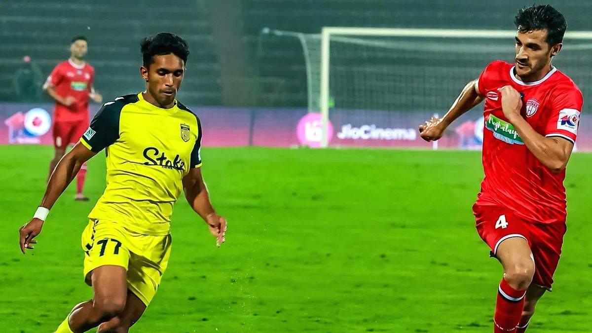 ISL 2023-24: NorthEast United FC, Hyderabad FC share points after 1-1 draw - Vimarsana News