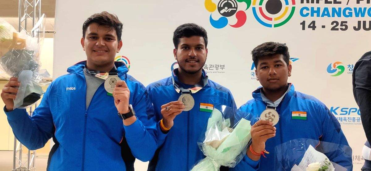 ISSF Shooting: Men's Trap Team wins silver on penultimate day of Junior World Championships - Vimarsana News