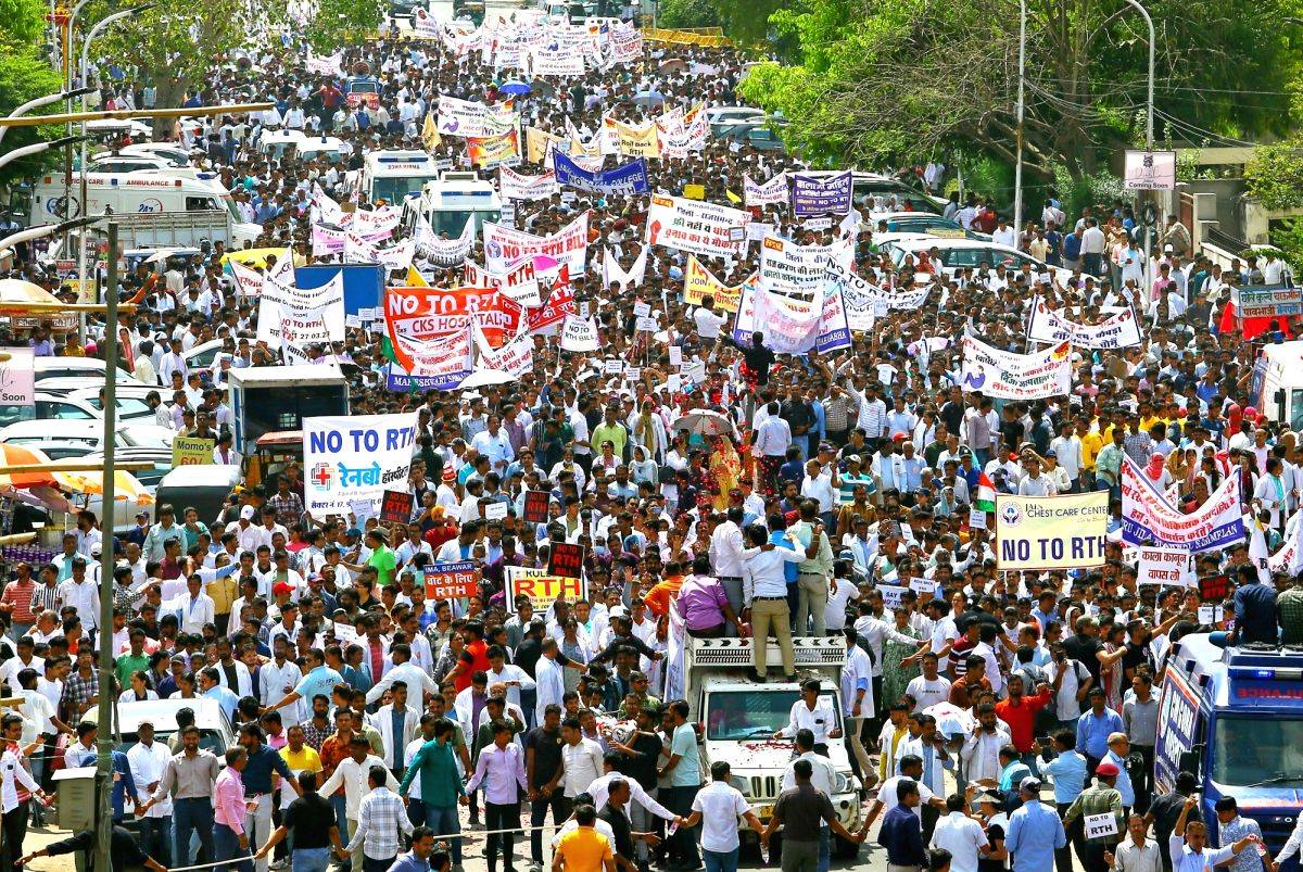 Impasse between doctors and Rajasthan govt ends after 16 days - Vimarsana News