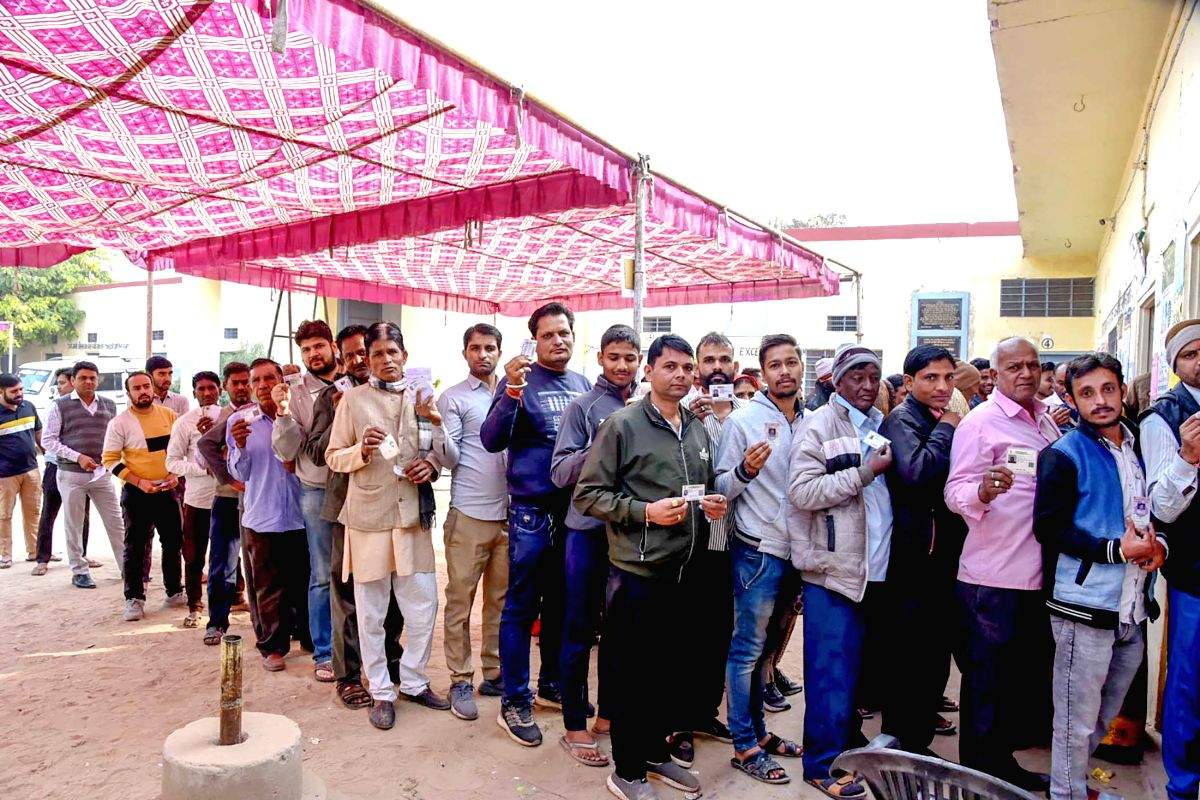 Rajasthan breaks 2018 voting record with 75.45% turnout - Vimarsana News