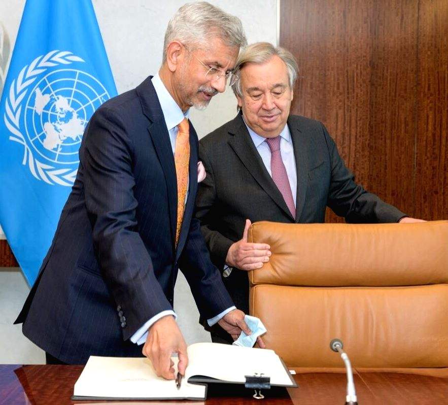 Jaishankar intensifies diplomatic efforts, meets Guterres, to protect Indians in Sudan - Vimarsana News