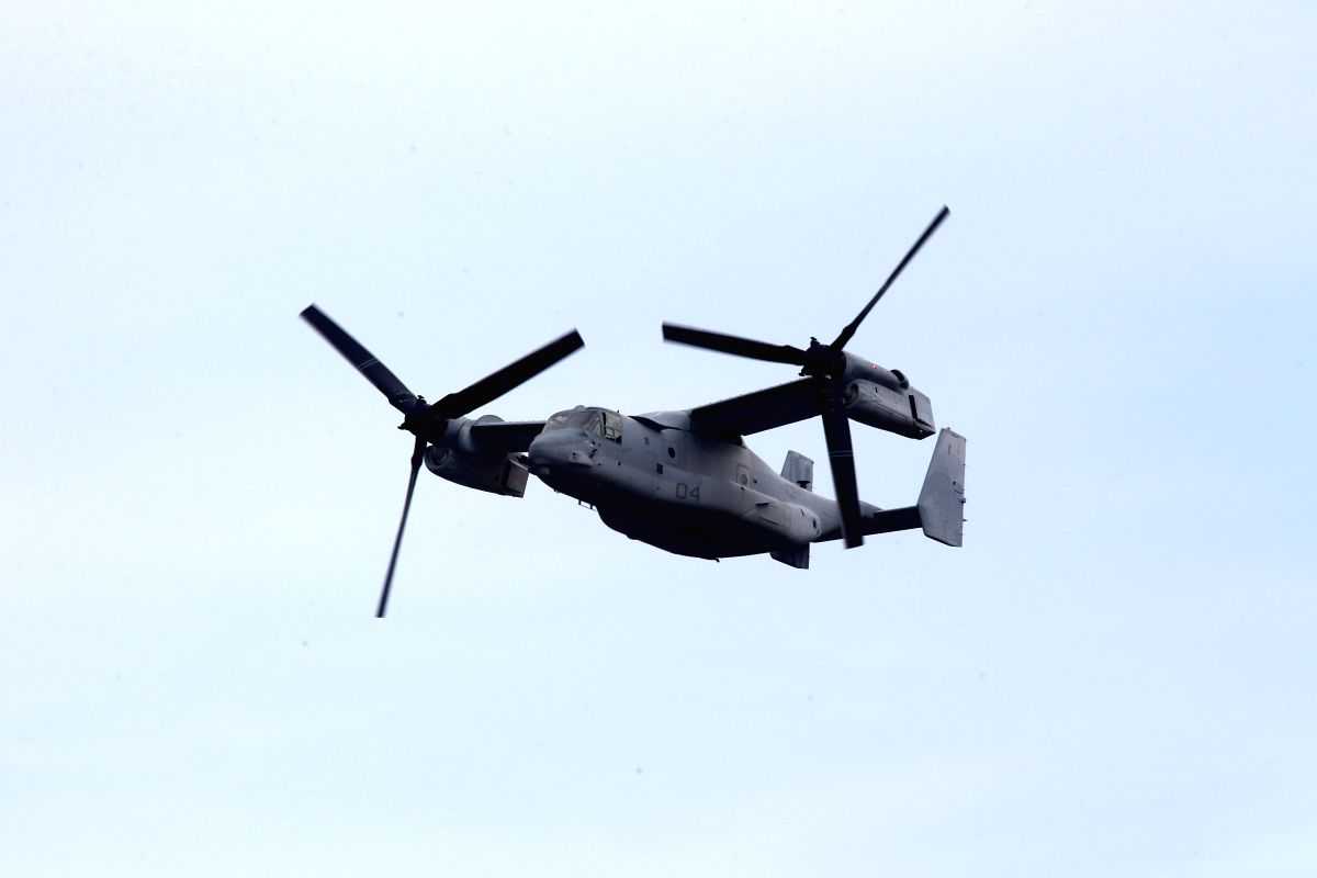 Remains of another crewmember of crashed Osprey jet recovered in Japan - Vimarsana News