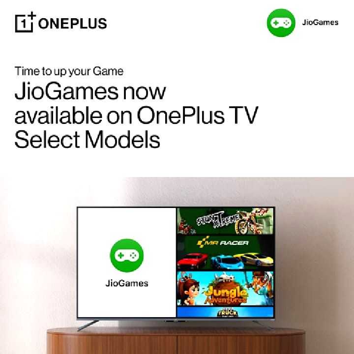 JioGames brings curated library of games to OnePlus TVs - Vimarsana News