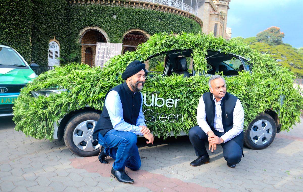 K'taka IT Minister Priyank Kharge flags off Uber Green services in B'luru - Vimarsana News