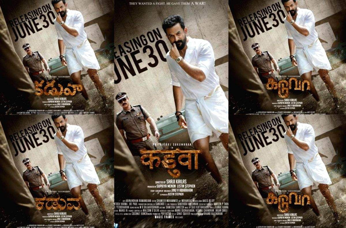 Prithviraj Sukumaran-starrer 'Kaduva' to release on June 30 - Vimarsana News
