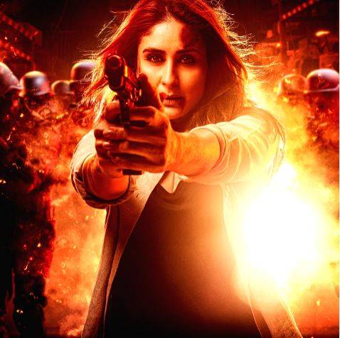 Kareena Kapoor back in blazing new avatar as Avni Bajirao in 'Singham 3' - Vimarsana News