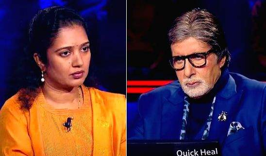 Big B takes skin care tips from 'KBC 14' contestant - Vimarsana News