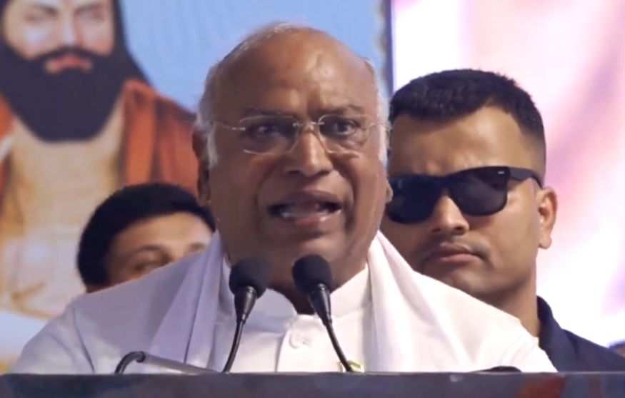 Kharge questions PM Modi's 'clean image, clean politics' remarks - Vimarsana News