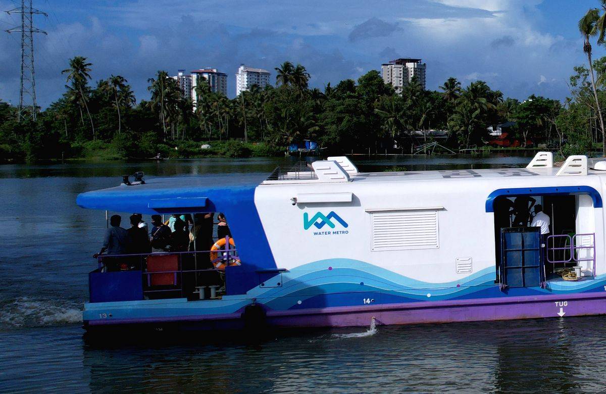Kochi's Water Metro wins India's top award for Best Green Transport Initiative - Vimarsana News