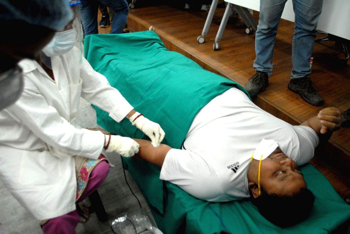 Plasma therapy can still be used in Covid treatment on advice of doctors: Jain - Vimarsana News