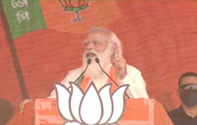BJP-led govt replaced 30 years of scam in Tripura : Modi - Vimarsana News